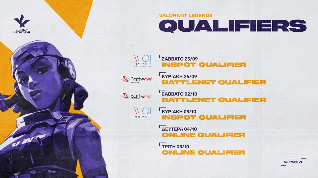 VALORANT LEGENDS Open Qualifiers Gamers Lounge